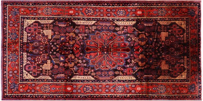 New Persian Hamadan Wool Rug