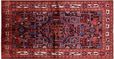 Persian Nahavand Hand Knotted Wool Rug