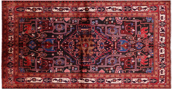 Persian Nahavand Hand Knotted Wool Rug