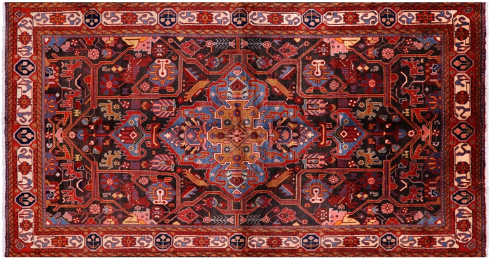 Persian Nahavand Hand Knotted Wool Rug