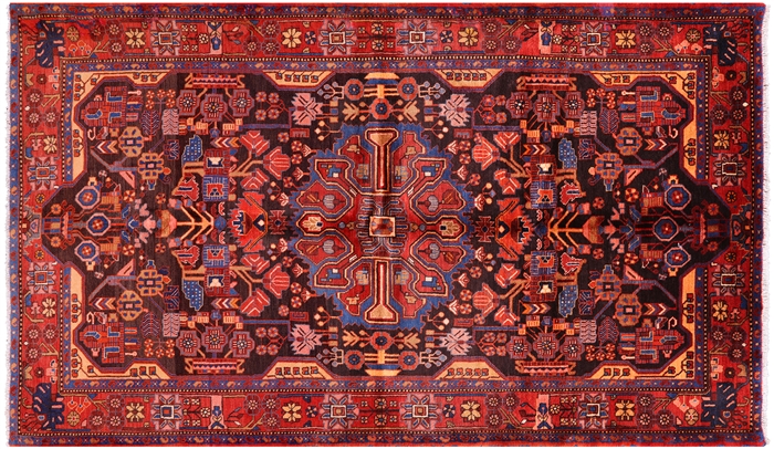 New Persian Nahavand Wool Rug