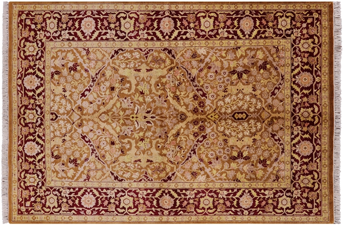 Hand Knotted Chobi Peshawar Wool Rug