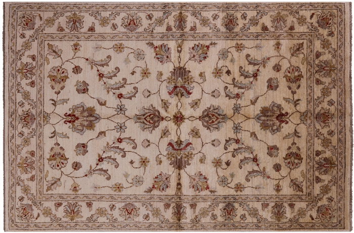 Chobi Peshawar Hand Knotted Wool Rug