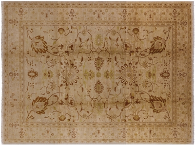 Hand-Knotted Peshawar Rug