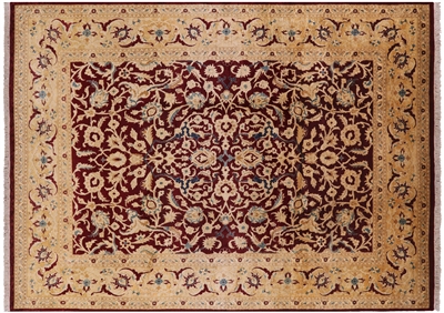 Peshawar Hand Knotted Wool Rug