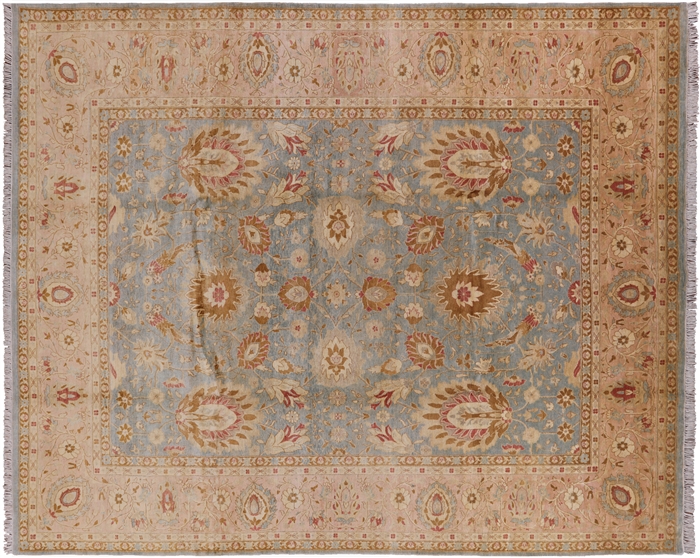 Turkish Oushak Handmade Wool Rug