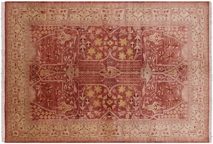 Hand Knotted Peshawar Wool Rug