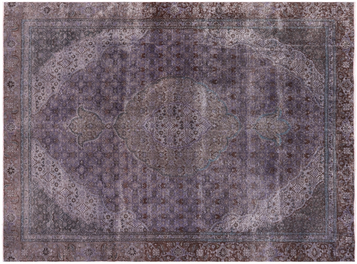 Tabriz Design Overdyed Area Rug