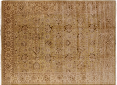 Hand Knotted Peshawar Wool Rug