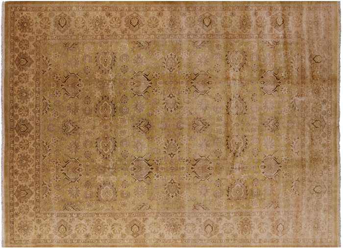 Hand Knotted Peshawar Wool Rug