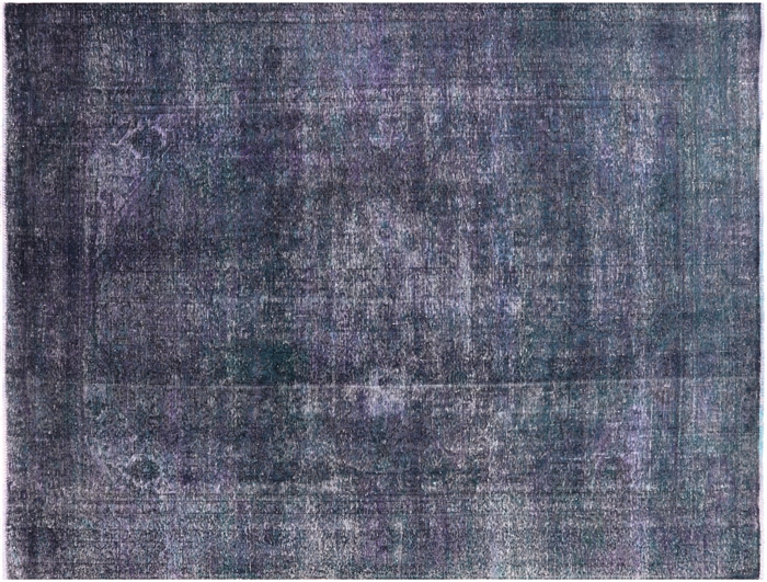 Hand Knotted Overdyed Wool Rug