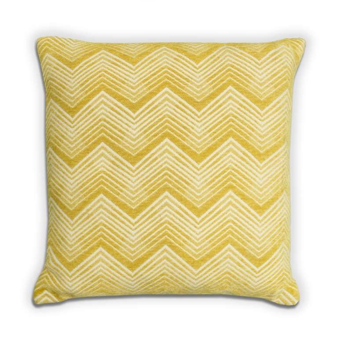 Chevron Cushion - Yellow