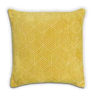 Cube Cushion - Yellow