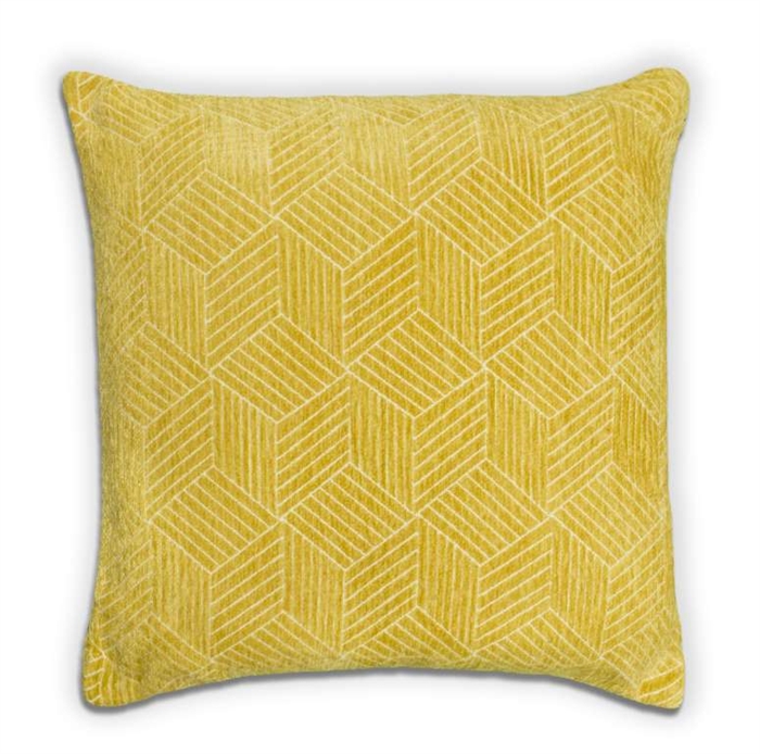 Cube Cushion - Yellow