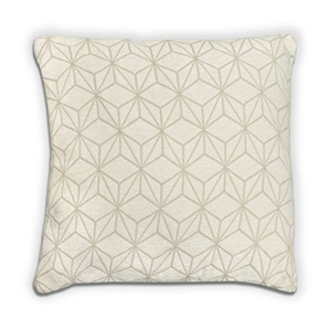 Geo Cushion - Cream