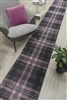 glendale hall stair runner grey pink