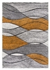 Grey Pumpkin Waves Rug - Impulse