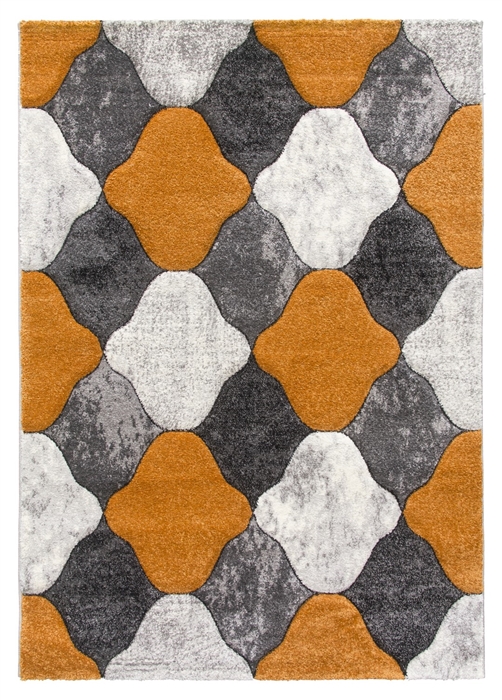 Grey Pumpkin Coblo Rug - Impulse