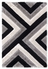 luxus-cascade-shaggy-rug-grey