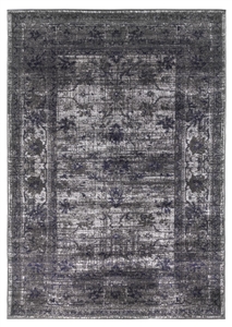 Grey Distressed Rug - Vintage Timeless