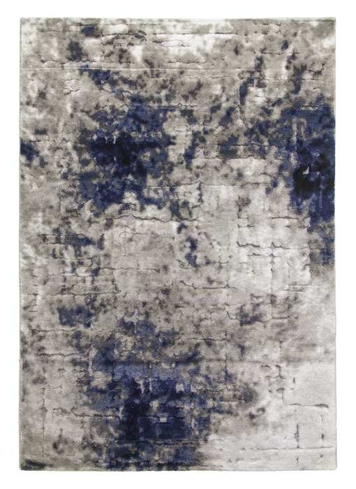 Bellini Mirage rug - light grey / navy
