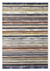 multicoloured stripes modern rug carousel