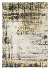 yellow cream abstract modern rug callisto accents