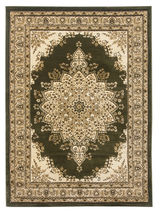 classique green rug