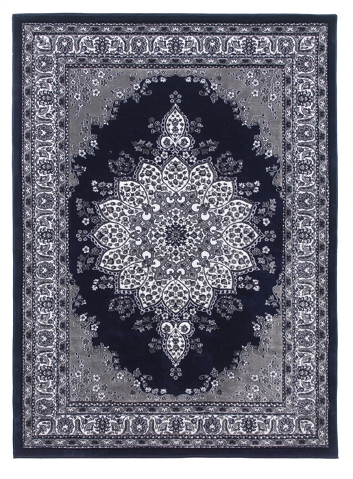 classique navy rug