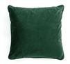 velvet cushion green