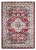 Red Traditional Rug - Aziza Medallion