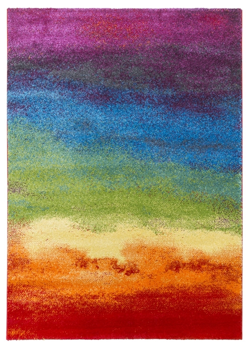 Multicolour Prism Modern Rug - Candy