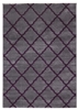 toscana lattice grey purple rug