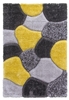 luxus-stones-shaggy-rug-yellow-grey