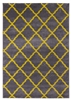 toscana lattice grey yellow rug