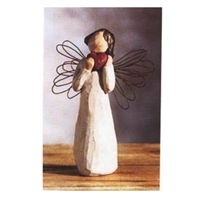 Willow Tree Small Angel of Heart Figurine (Retired)