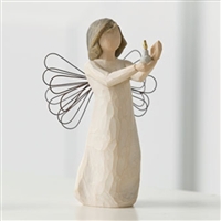 Willow Tree Angel of Hope Figurine (with candle)