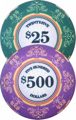 Venerati Poker Chip Sample