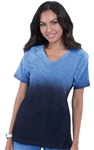 Koi Basics Cali Top Heather Galaxy Ombre #1031PR HG12