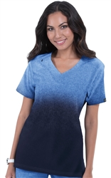 Koi Basics Cali Top Heather Galaxy Ombre #1031PR HG12