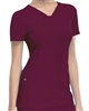 Heart Soul V-Neck Top #20710 Wine