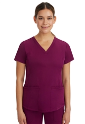 #2500 HH Works Monica Top- Wine
