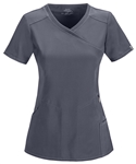 Cherokee Infinity Mock Wrap Top #2625 Pewter
