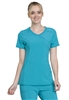 Cherokee Infinity Mock Wrap Top #2625 Teal