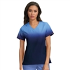 #370PR Reform Ombre Koi Lite Top- Ciel Blue/Navy