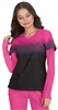 #370PR Reform Ombre Koi Lite Top- Flamingo/Black