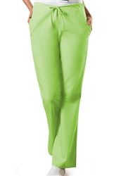 Cherokee Workwear Drawstring Pant #4101 Lime Green