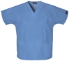 Cherokee Workwear V-Neck Top #4700 Ciel Blue