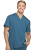 Men's Dickies Dynamix V-Neck Top #DK610 Caribbean Blue