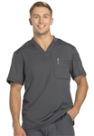 Men's Dickies Dynamix V-Neck Top #DK610 Pewter